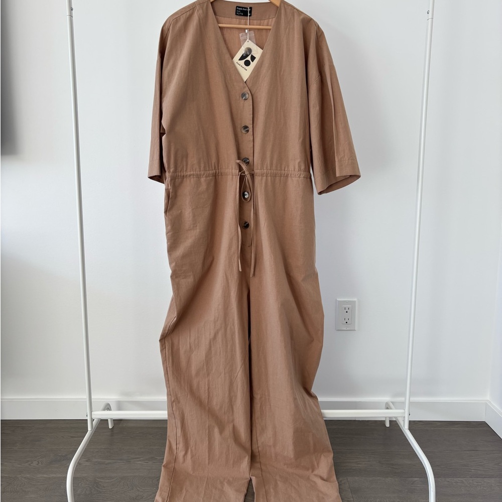 | NWT | Frank And Oak | The Kapok Jumpsuit size XL
